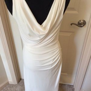 Cream Dress from White House Black Market